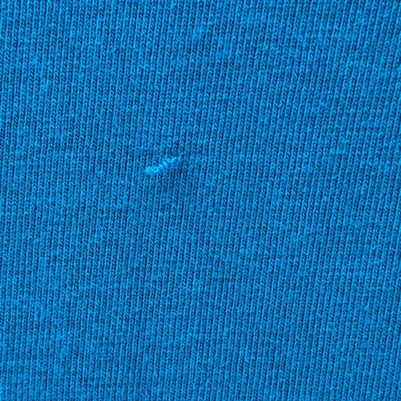 Lilly Pulitzer Teal Ruffle SAMIRA V Neck Shirt XS - Picture 7 of 8